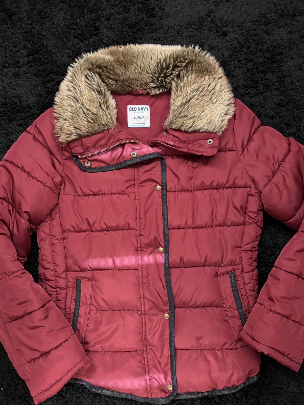 EUC Old Navy puffer coat ladies XS